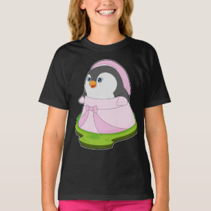 Penguin bruid jurk bruiloft t-shirt