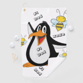 Penguin Bumblebee Golf Handdoek #1 Papa (Insitu)