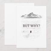 Penguin But Why Mountains  Kaart (Voorkant / Achterkant)