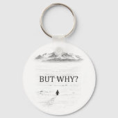 Penguin But Why Mountains  Sleutelhanger (Voorkant)