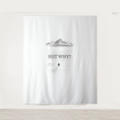 Penguin But Why Mountains  Wandkleed (Voorkant)