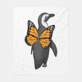 Penguin Butterfly vleugels Fleece Deken (Voorkant)