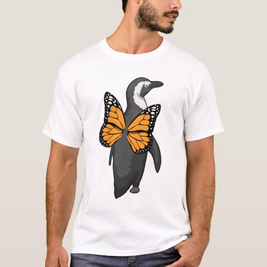 Penguin Butterfly vleugels T-shirt (Voorkant)