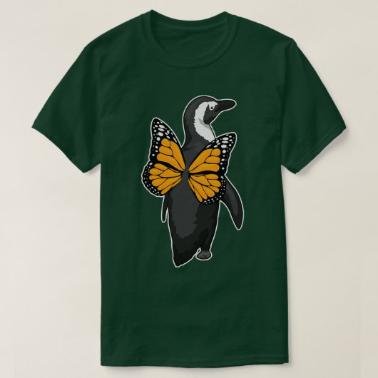 Penguin Butterfly vleugels T-shirt (Design voorkant)