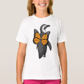 Penguin Butterfly vleugels T-shirt (Voorkant)