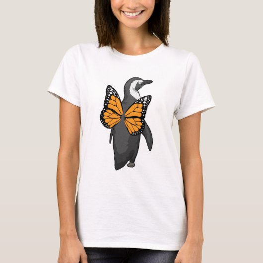 Penguin Butterfly vleugels T-shirt (Voorkant)