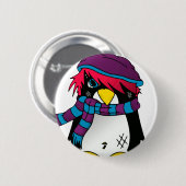 Penguin Button (Voorkant /achterkant)