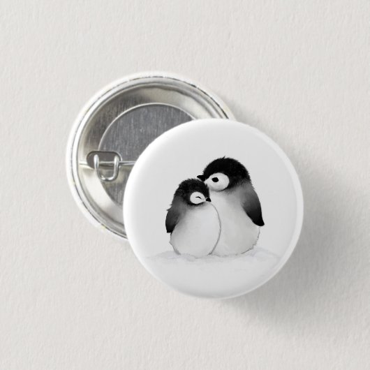 Penguin Button (Voorkant /achterkant)