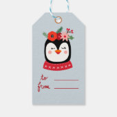 Penguin Cadeaulabel (Achterkant)