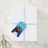 Penguin Cadeaulabel (Met Touw)
