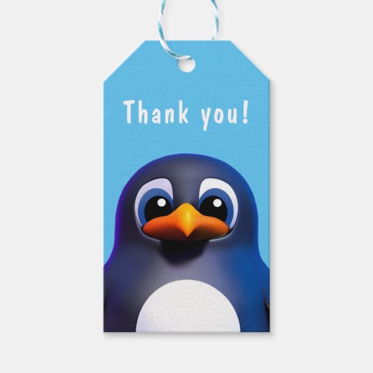Penguin Cadeaulabel (Voorkant)