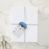 Penguin Cadeaulabel (Met Touw)