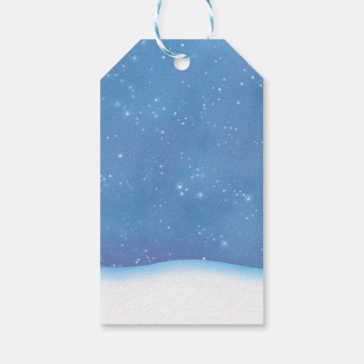 Penguin Cadeaulabel (Achterkant)