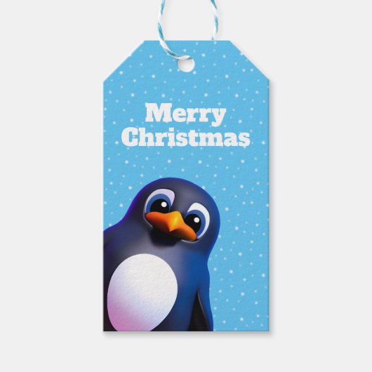 Penguin Cadeaulabel (Voorkant)