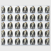 Penguin Cadeaupapier (Vlak)