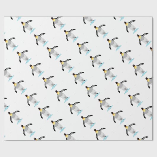 Penguin Cadeaupapier (Vlak)