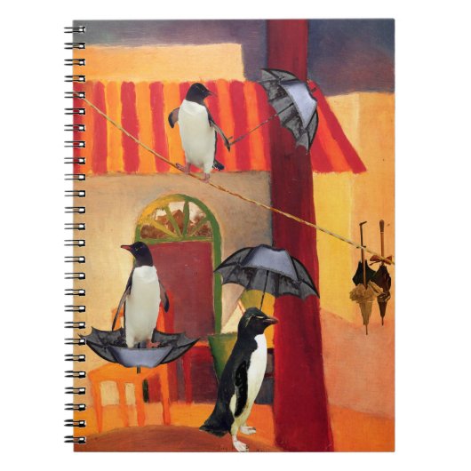 Penguin Cafe Notitieboek (Voorkant)