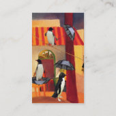 Penguin Cafe Visitekaartje (Achterkant)