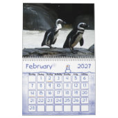 Penguin Calendar Kalender (Feb 2027)