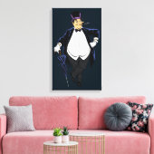Penguin Canvas Afdruk (Insitu (Woonkamer))