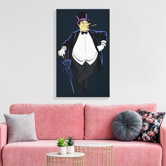 Penguin Canvas Afdruk (Insitu (Woonkamer))