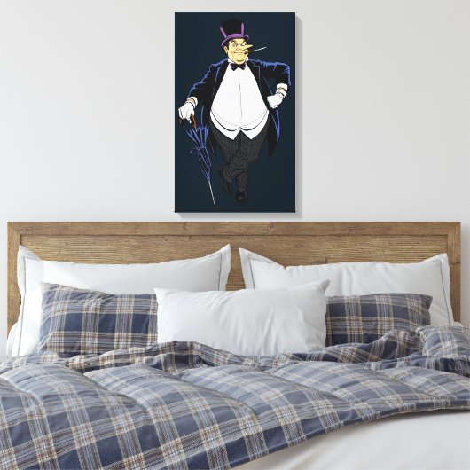 Penguin Canvas Afdruk (Insitu (Slaapkamer))