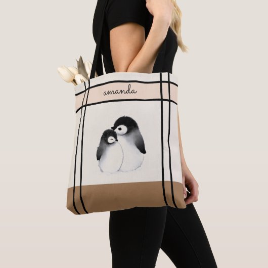 Penguin Canvas tas (Dichtbij)