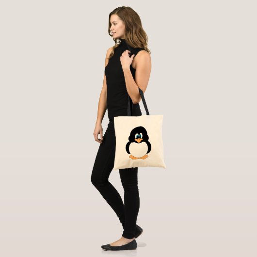 Penguin Canvas tas (Voorkant (model))