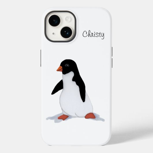 Penguin Case-Mate iPhone Case (Achterkant)