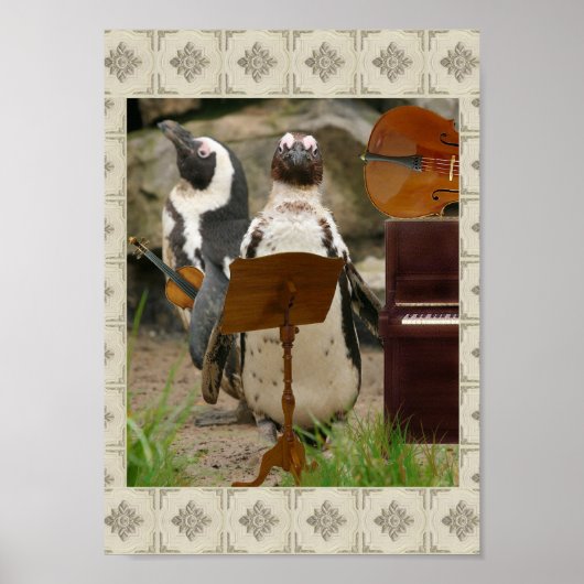 Penguin Chamber Music Poster (Voorkant)
