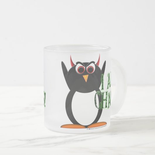 Penguin Chaos. mok (Voorkant rechts)