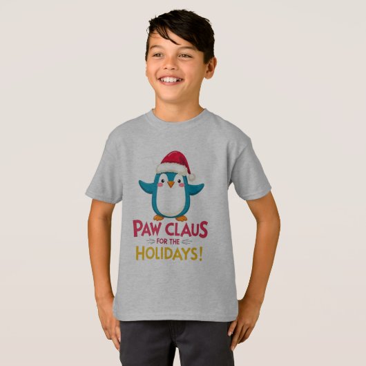 Penguin Cheer T-shirt (Voorkant volledig)