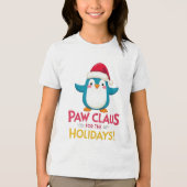 Penguin Cheer Tri-Blend Shirt (Voorkant)