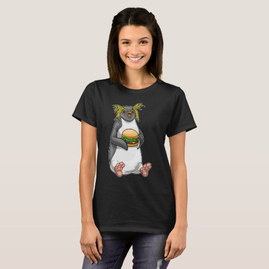 Penguin Cheeseburger T-shirt (Voorkant volledig)