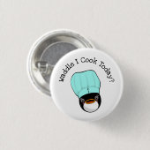 Penguin Chef Button (Voorkant /achterkant)