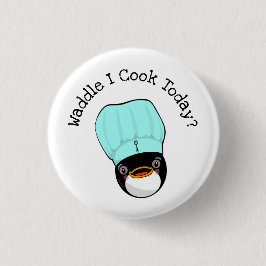 Penguin Chef Button