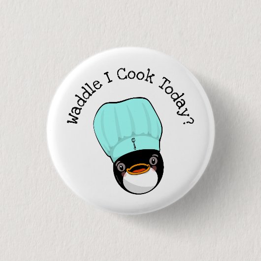 Penguin Chef Button (Voorkant)