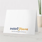 Penguin Chick Birthday Wenskaart Kaart (Achterkant)