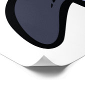 Penguin Chick Close Up Poster (Hoek)