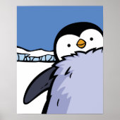 Penguin Chick Close Up Poster (Voorkant)