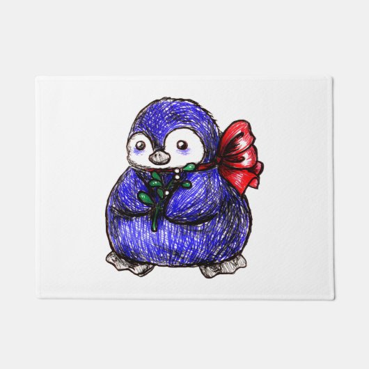 Penguin Chick Deurmat (Voorkant)
