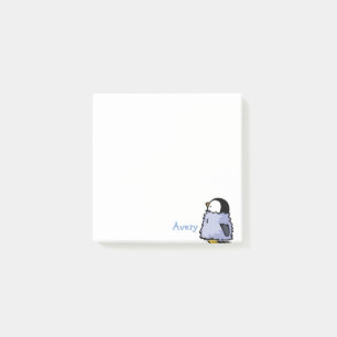 Penguin Chick die post-it nota's kijkt Post-it® Notes