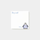 Penguin Chick Grote noten Post-it® Notes (Voorkant)