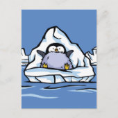 Penguin Chick Iceberg Post Card Briefkaart (Voorkant)