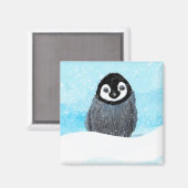 Penguin Chick Magnet (Voorkant / Achterkant)