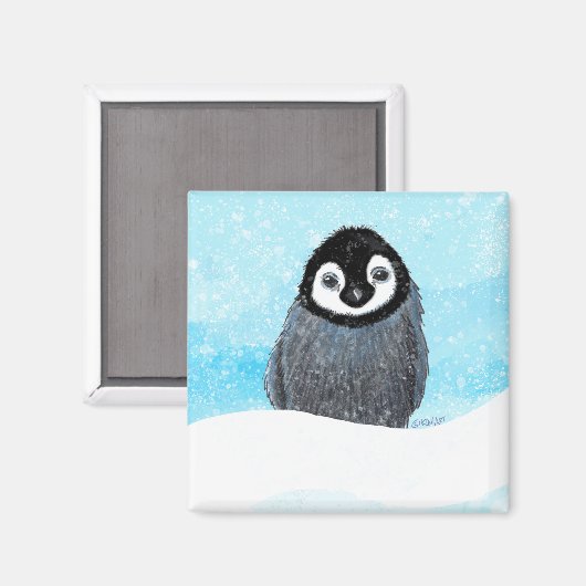 Penguin Chick Magnet (Voorkant / Achterkant)