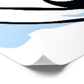 Penguin Chick Slide Poster (Hoek)