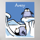 Penguin Chick Slide Poster (Voorkant)