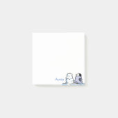 Penguin Chick Snow Post-it Notes (Voorkant)