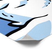 Penguin Chick Snow Poster (Hoek)